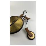 Schwinn Bicycle-Themed Wall Clock with Pendulum