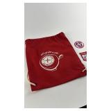 Vintage Schwinn Drawstring Bag with Quality and Service Patches