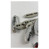 Collection of Schwinn Bicycle Headbadges