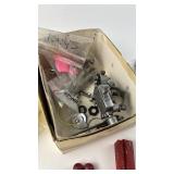 Collection of Vintage Campagnolo Bicycle Parts with Brake Lever Covers