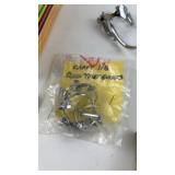 Collection of Vintage Campagnolo Bicycle Parts with Brake Lever Covers
