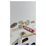 Collection of Bicycle Stickers Including Mongoose, Cannondale, and Yakima