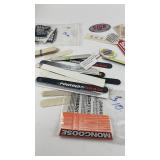 Collection of Bicycle Stickers Including Mongoose, Cannondale, and Yakima