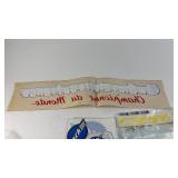 Collection of Cannondale Decals and Schwinn Buttons