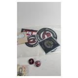 Collection of Cannondale Decals and Schwinn Buttons