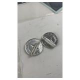 Collection of Cannondale Decals and Schwinn Buttons