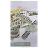 Collection of Vintage Schwinn Bicycle Decals