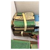 Collection of Vintage Bicycle Inner Tubes Including Schwinn and Montgomery Ward