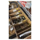 Collection of Vintage Bicycle Parts and Accessories