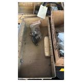 Collection of Vintage Bicycle Parts and Accessories