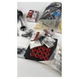 Assorted Bicycle Parts and Accessories Collection