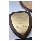 Collection of 4 Schwinn Dealer Award Plaques from the Thousand Club