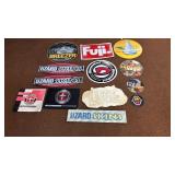 Lot of Vintage Bicycle Signs Featuring Fuji, Schwinn, and More