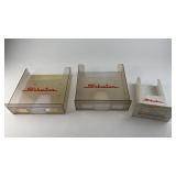 Vintage Set of 3 Schwinn Bicycle Literature Holders