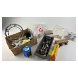 Assorted Bicycle Parts and Accessories Lot