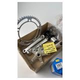 Assorted Bicycle Parts and Accessories Lot