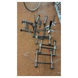 Set of Bicycle Parking Stands Various Models
