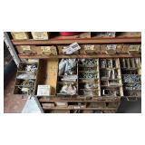 Extensive Collection of Bicycle Bolts and Parts