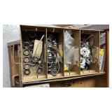 Extensive Collection of Bicycle Bolts and Parts