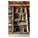 Extensive Collection of Bicycle Bolts and Parts