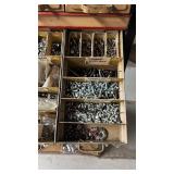 Extensive Collection of Bicycle Bolts and Parts