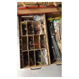 Comprehensive Bicycle Bearings, Axles, and Rack Parts Organizer