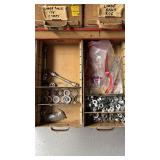 Comprehensive Bicycle Bearings, Axles, and Rack Parts Organizer