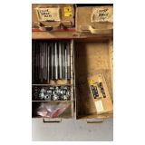 Comprehensive Bicycle Bearings, Axles, and Rack Parts Organizer