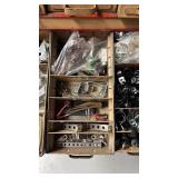 Comprehensive Bicycle Bearings, Axles, and Rack Parts Organizer