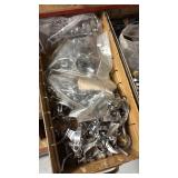 Assorted Bicycle Cable Guides and Clamps Set