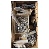 Assorted Bicycle Cable Guides and Clamps Set