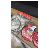 Collection of Various Bicycle Brake Cables - Shimano, Clarks, and More