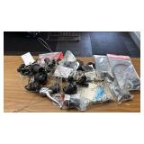 Assorted Bicycle Shifters and Cables Collection