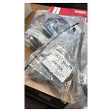 Collection of Bicycle Shifters and Parts Including Shimano and SunRace