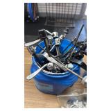 Large Collection of Bicycle Quick Release Levers and Caps