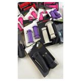 Collection of Assorted Handlebar Grips in Various Colors and Styles