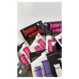 Collection of Assorted Handlebar Grips in Various Colors and Styles