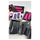 Collection of Assorted Handlebar Grips in Various Colors and Styles