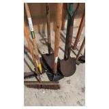 Assortment of Gardening and Yard Tools