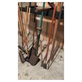 Assortment of Gardening and Yard Tools