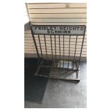 Vintage Fridley-Heights Schwinn Bicycle Parking Rack