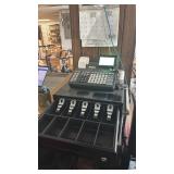 Used Casio PCR-T2300 Cash Register with Key and Receipt Printer