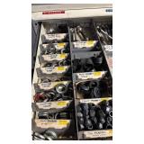 Assorted BMX Axles with Various Parts