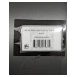 (3) MATTE BLACK TRASH CANS