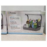 (2) POLDER UNDER SINK STORAGE CADDY