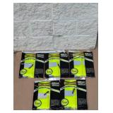 (5) NEW OCCUNOMIX XL HI-VIZ CLASS 2 WORKWEAR VEST (YELLOW)