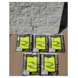 (5) NEW RADWEAR SMALL HI-VIZ WORKWEAR SHIRT (YELLOW)