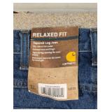 NEW CARHARTT RELAXED FIT TAPERED LEG JEANS (SIZE 32)