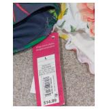 (4) NEW WOMENS ASSORTED SWIMWEAR BOTTOMS (LARGE)