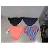 (4) NEW ASSORTED WOMEN’S SWIMWEAR BOTTOMS (MEDIUM)